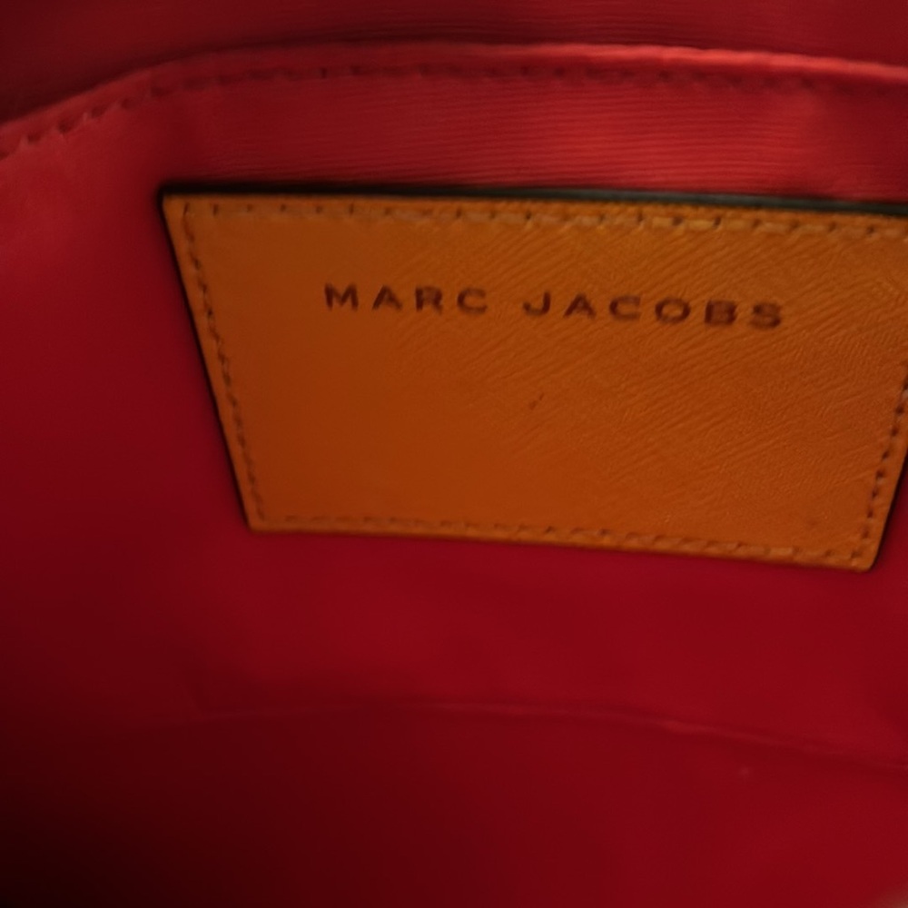 Marc Jacobs Yellow Rainbow Stripe Crossbody Bag - Picture 3 of 5